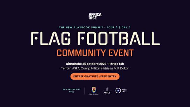 AFRICA RISE: Flag Football Community Event